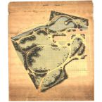 Entwurfsplan J.C. Weyhe 1865 für den Landschaftspark Haus Meer. Digitale Aufbereitung: Stadt Meerbusch